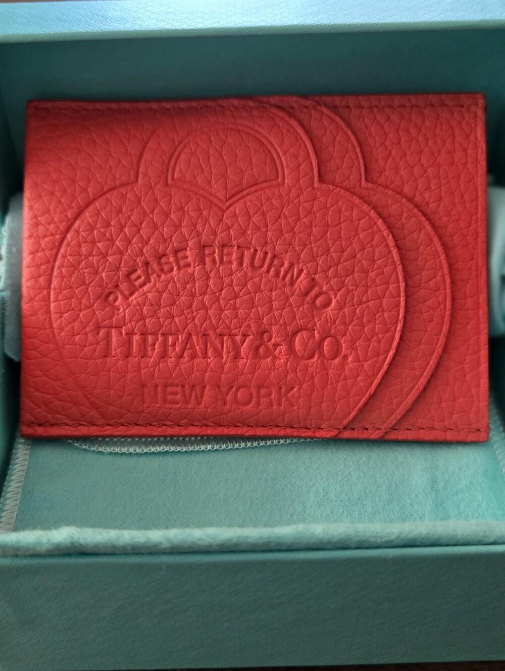 Tiffany & Co. Leather Card Holder